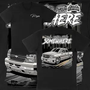 Reyes We All Start Somewhere 2 Side T-shirt, Gift Cars, Trending, Graphic Tee Breathable Menswear