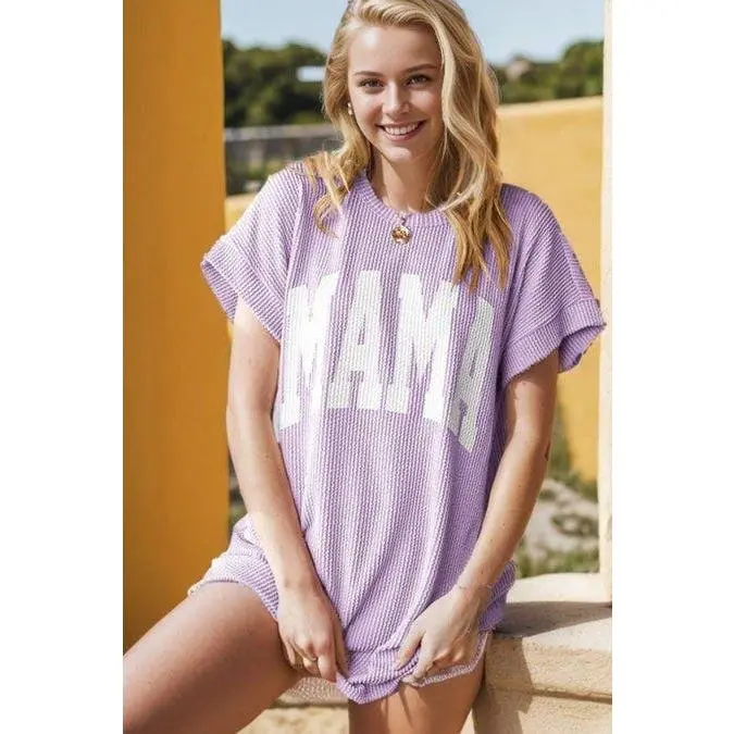 Heimish Full Size Letter Graphic Short Sleeve T-Shirt