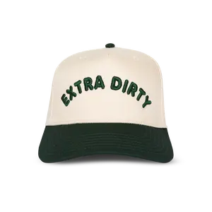 Extra Dirty - Dark Green & Natural Hat