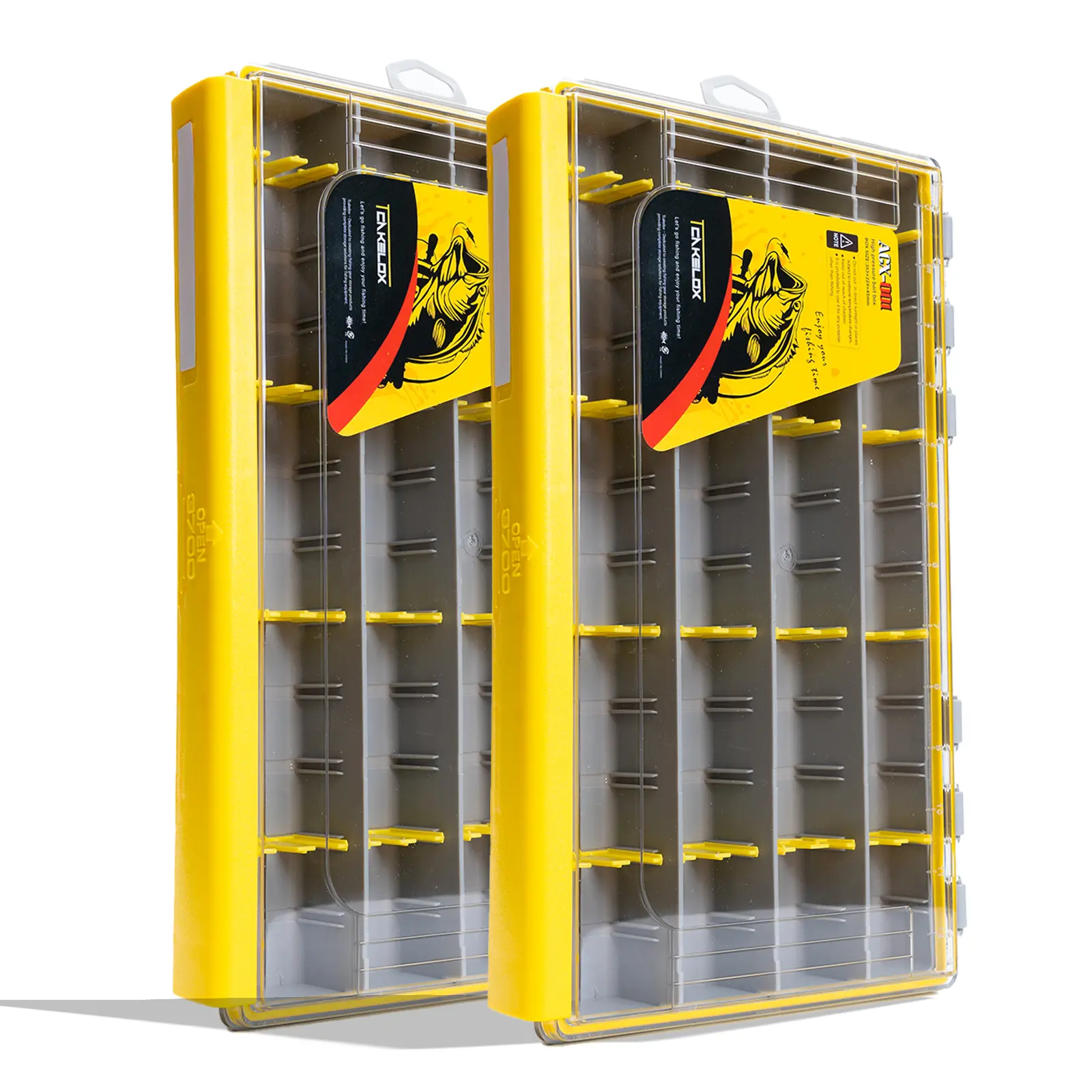 2 tray tackle box - TikTok Shop