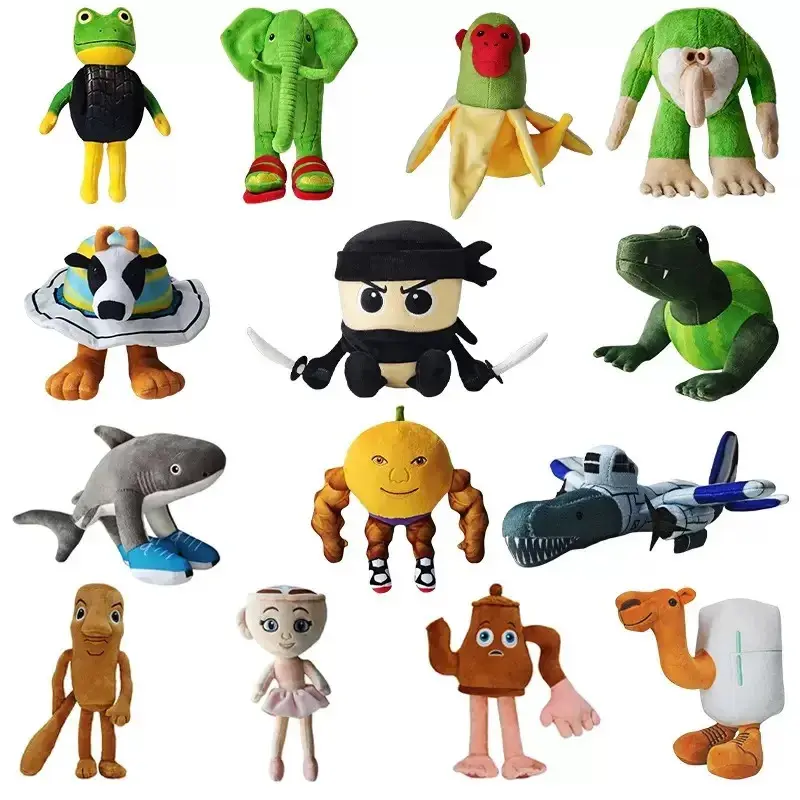 New Tralalelo Tralala Plush Tungtungtung Italian Brainrot Al Tralalero Tralala Plush Doll Stuffed Soft Pillow Custom Toys, 1Pcs