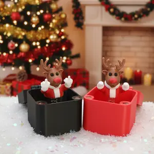 Funny Christmas Gift,  Creative Surprise Finger Gesture Design Gift Box, Surprise Gift for Friends & Family