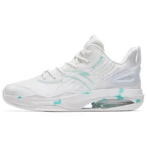 Anta KT3 Thompson Team II Fabric Synthetic Leather Low-Top Basketball Shoes for Men in White and Blue with Slip-Resistant and Durable Features Trending Shoes, House White Official Shoes to Get / Maison Mihara