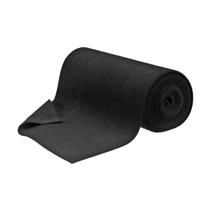 Absolute C150BK 48" x 150FT Black Automotive Carpet Underfelt for Trunk Speaker Box Car Interior