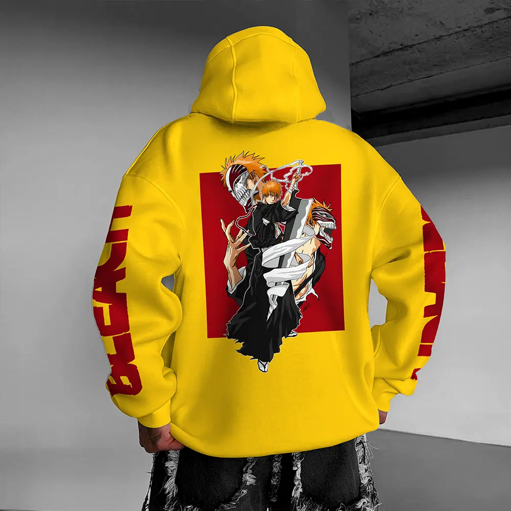 Anime Graphic Hoodies Fall Outfits Outfits Men Hoodies Men Vacation Outfits Sweater Longsleeveshirt Fall Outfit Thanksgiving Outfit Streetwear Fall Outfits Men Big Tall Men Clothing Sweatshirts Men Winter Outfits Men