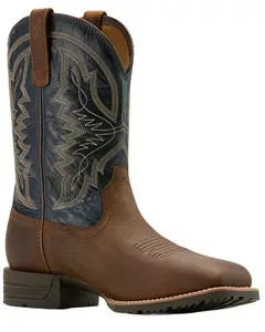 Ariat Men's Hybrid Ranchwork Waterproof Western Boot Soft Toe - 10061232