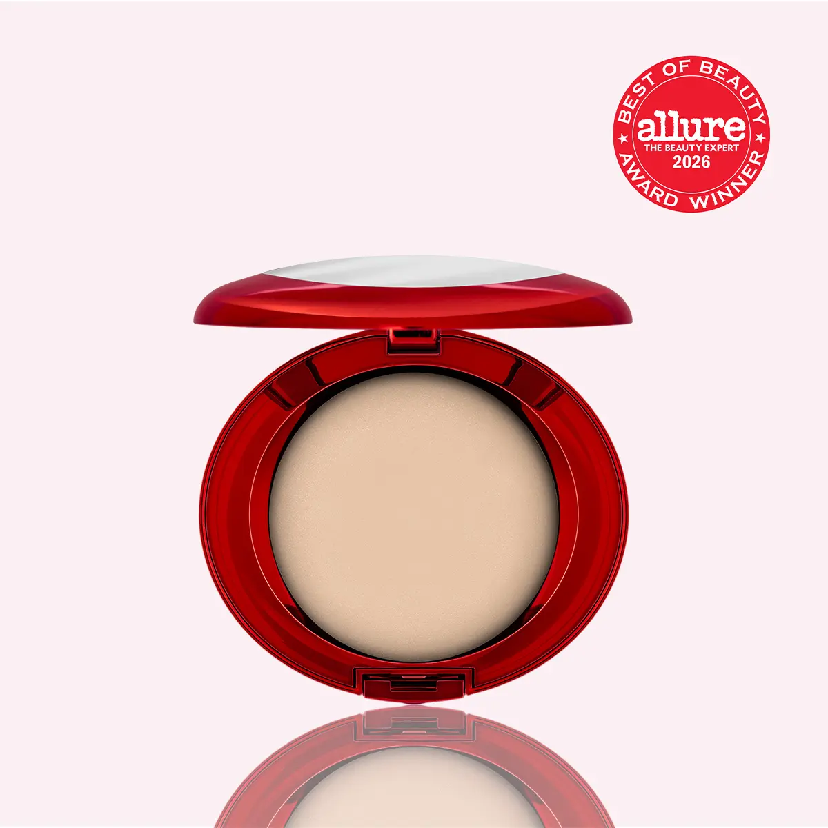 Bouclé Silk Airbrushed Talc-Free Finishing Powder - Hand-Baked Luxe Texture, Sheer Dimensional Coverage, 12-Hour Wear, Makeup Pressed Powder