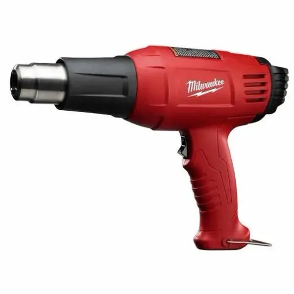 Milwaukee 8975-6 Dual Temperature Thermal Heat Gun - Professional Hardware Single Gun with Ergonomic Stay-Cool Handle, Heat Shields Compatible, Power Tool