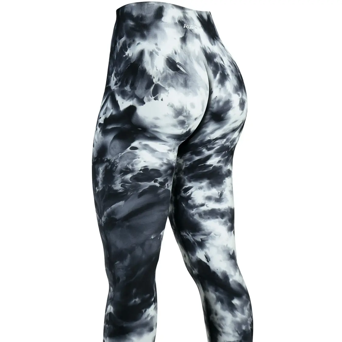 White-Black Tie Dye
