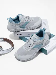 HOBIBEAR Women's Wide Toe Shoes, Barefoot Outdoor Casual Shoes, Fitness Wear-Resistant Soft Soles, Low Top Textile for All Seasons, Trendy Walking Shoes