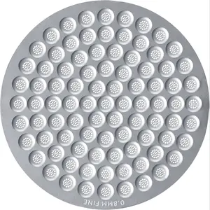 53.3mm Puck Screen, 0.8mm Thickness, Lower Shower Screen, Reusable Metal Filter for Breville Sage 54mm Portafilter Basket, 304 Stainless Steel