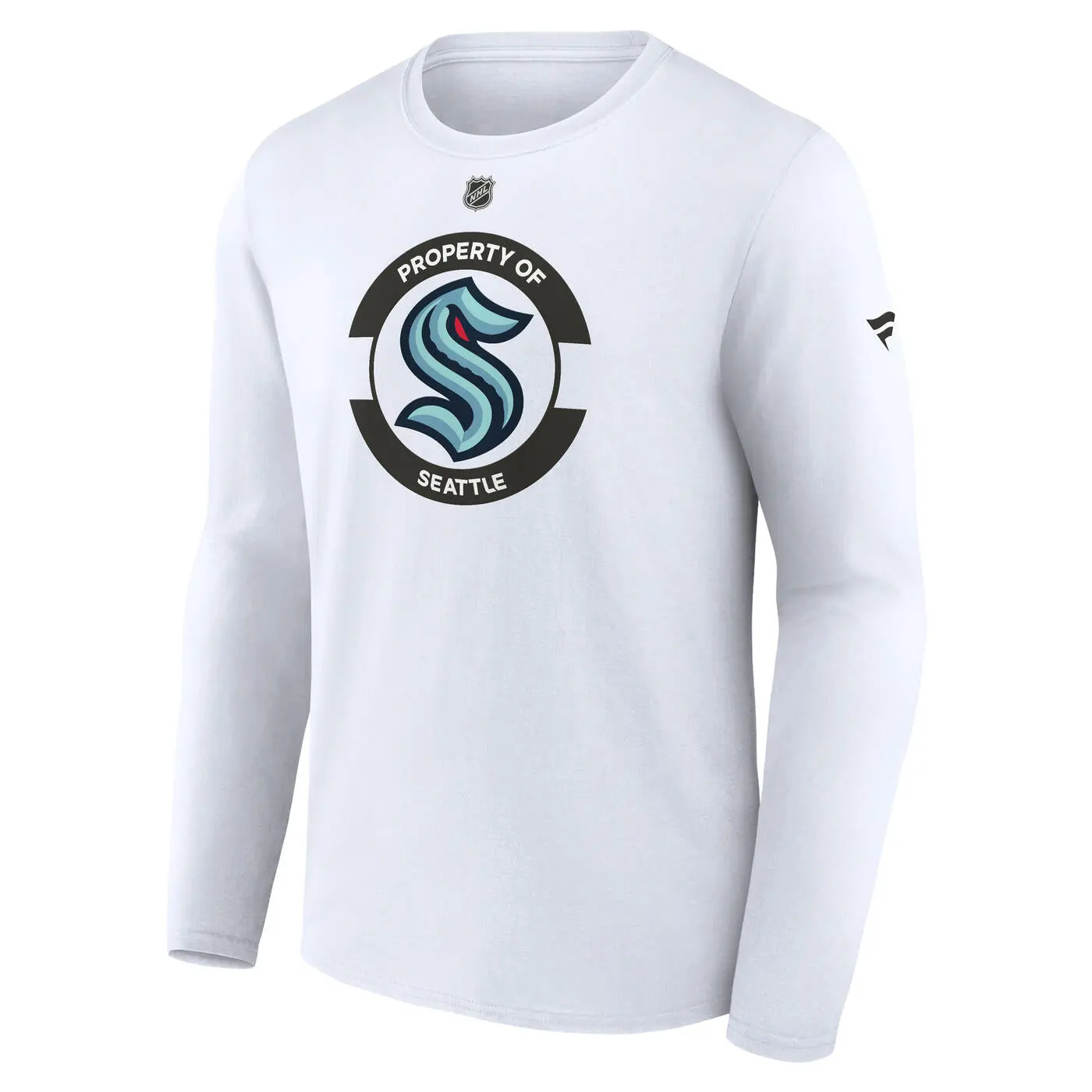 Seattle Kraken AP Replen Alternate Long Sleeve Tee White