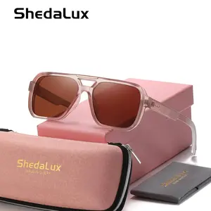 ShedaLux Unisex Classic Sporty Full Frame Sunglasses Running Square Frame Sunglasses UV400