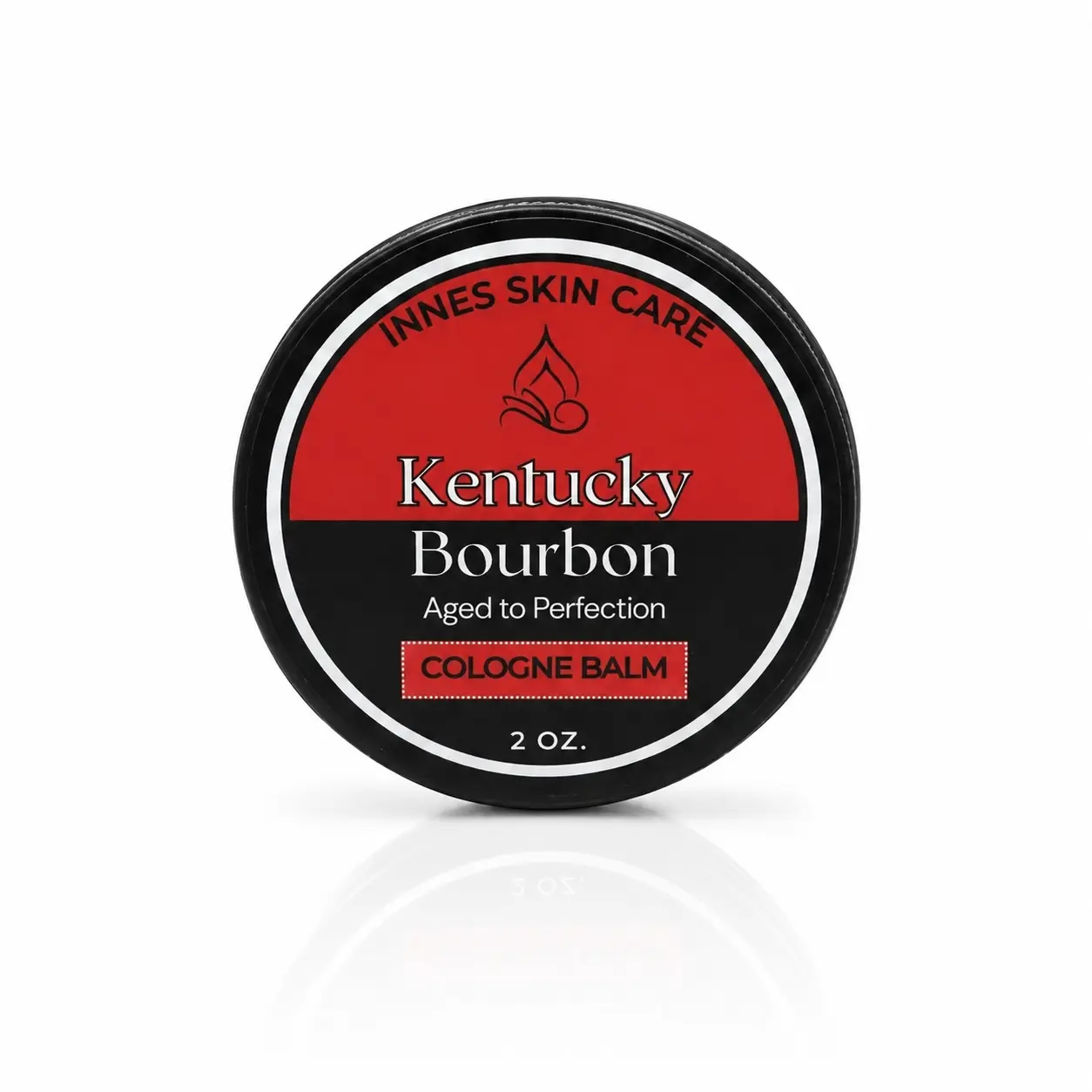 Men's Kentucky Bourbon Cologne Balm, Beard Care Product with Long-Lasting Scent