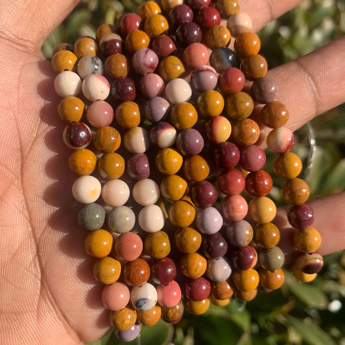Natural Mookaite Jasper Crystal Bracelets Daily Birthday Anniversary crystal bracelet