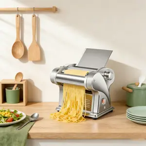 Electric Dough Press Machine With 8 Thickness Settings For Homemade Wrappers And Noodles home essentials