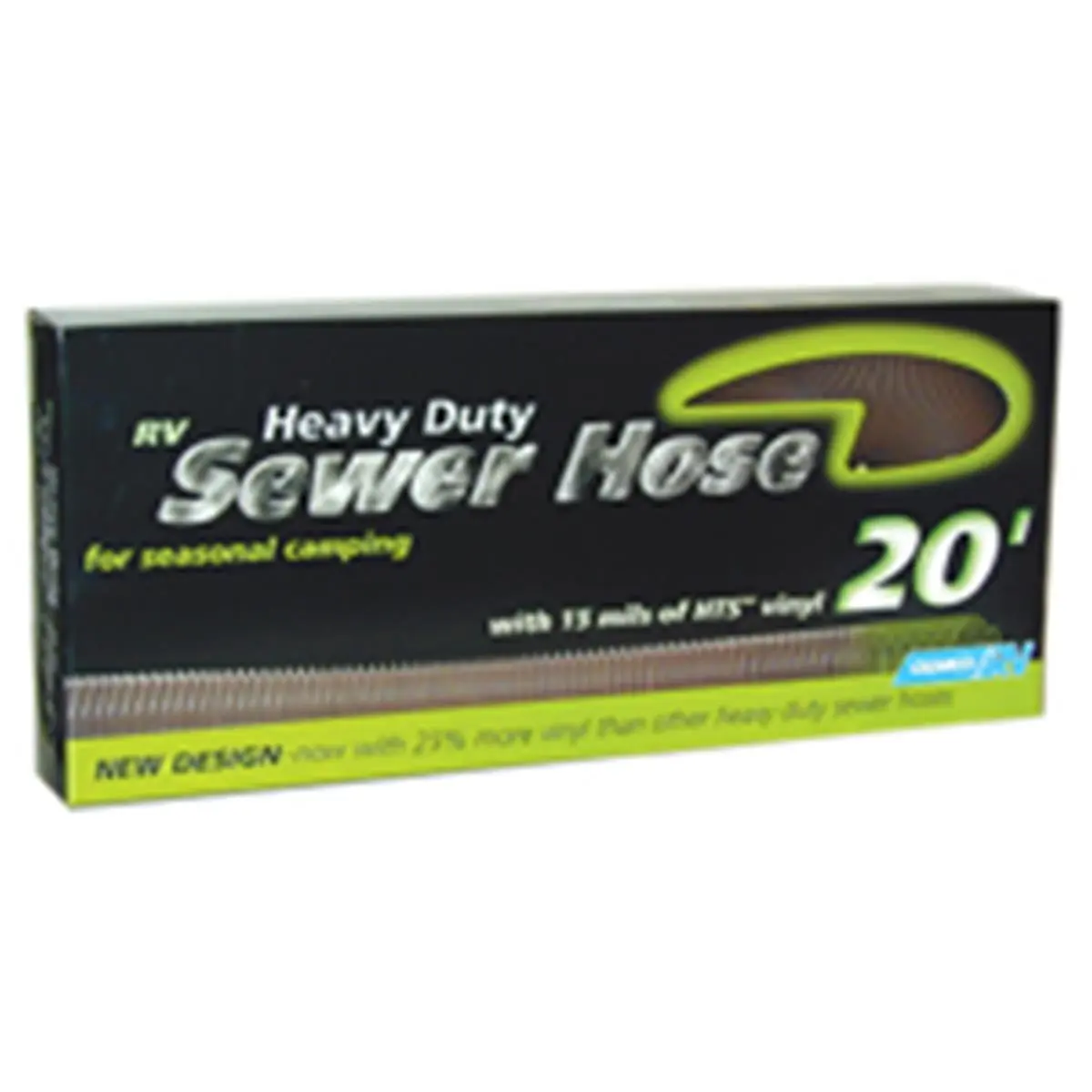 212 MAIN Sani-Drain Heavy-Duty Sewer Water Hose for RV, Marine Sanitation & Sailing Use, 20 ft Length, Model 39631