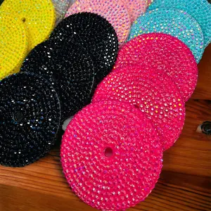 Bedazzled 16oz bamboo lid