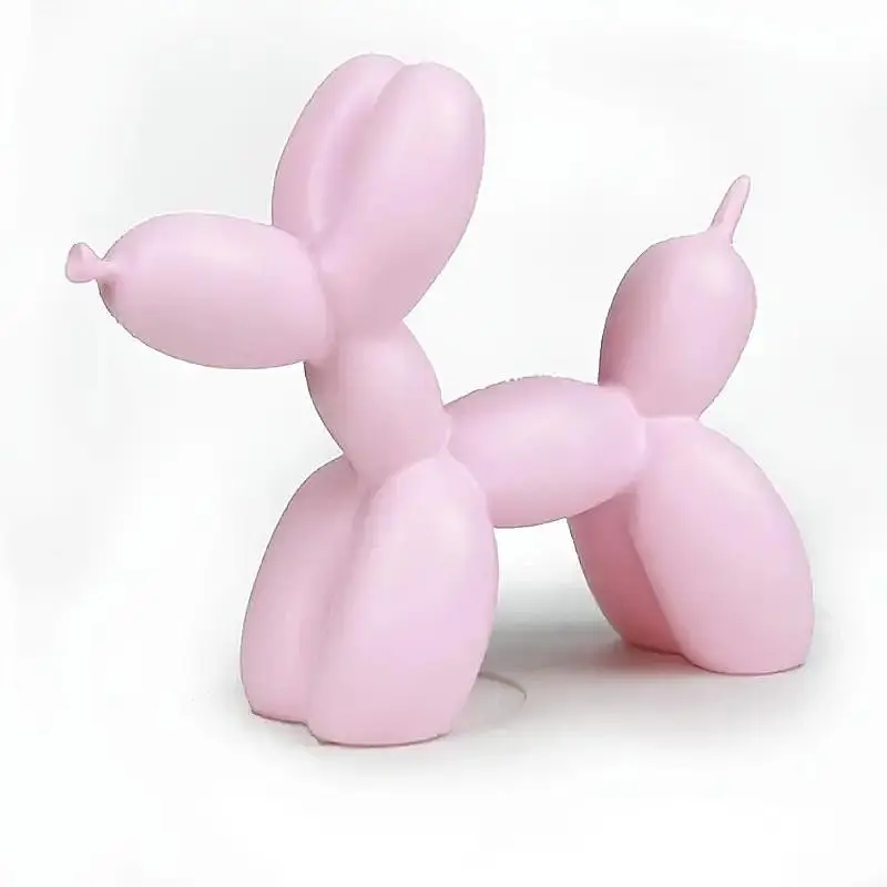 Mini Balloon Dog Art Animal Statue, Decorative Figurine for Home Decoration, Unique Gift Idea, Collectible Item, Home Decor Ornaments