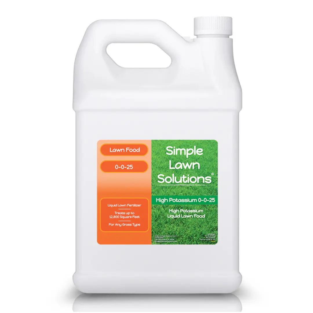 Lawn Food: 0-0-25 High Potassium (1 Gallon) Lawn Food: 0-0-25 High Potassium (1 Gallon)