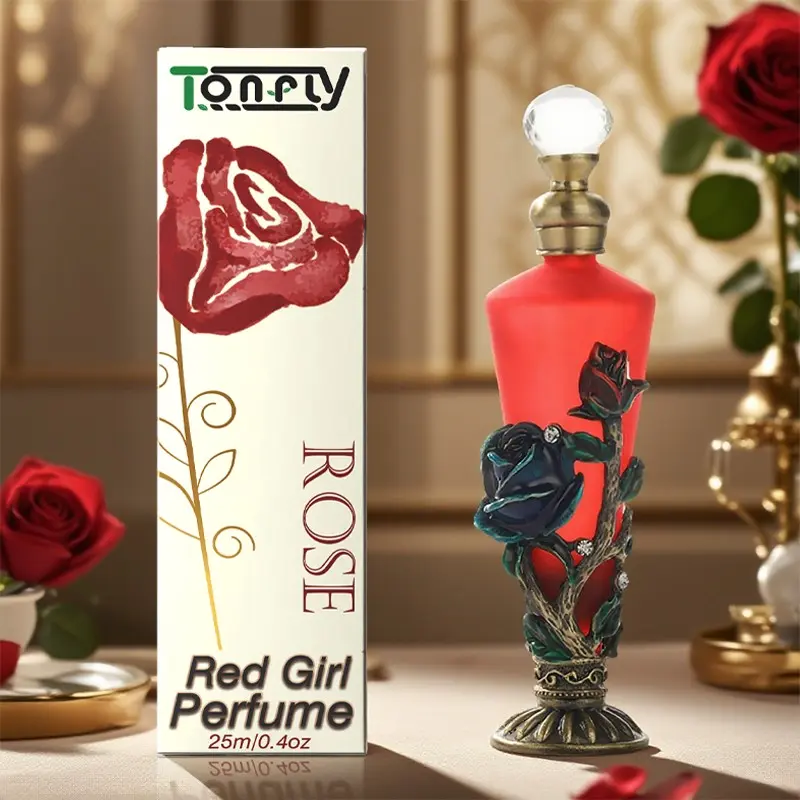 Tonfly Angel Perfume 25ML, Unique Design, Alcohol-Free, Non-Toxic, Liquid Form, Single Item, Ideal for Personal Use