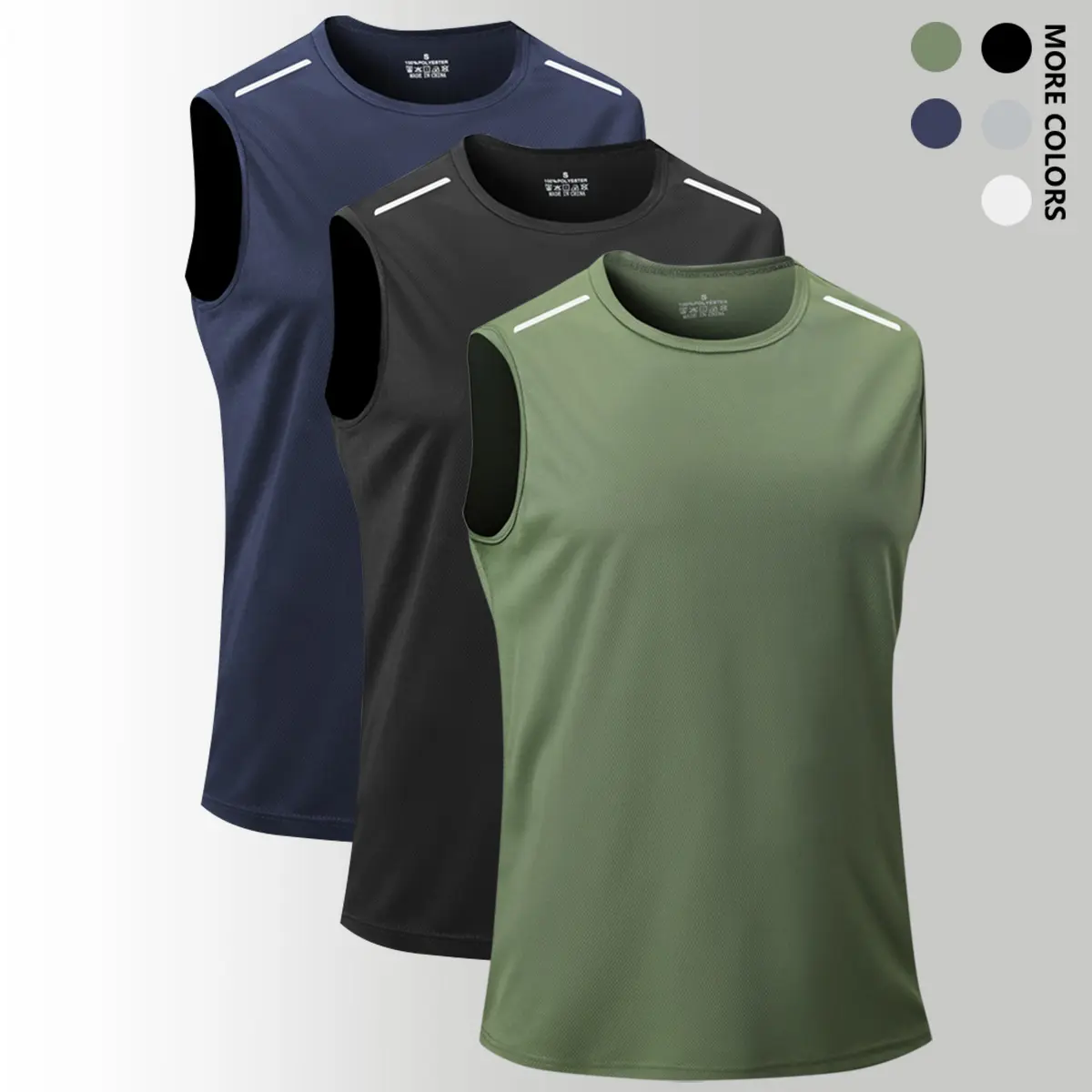 ZD2501 - Green + Black + Navy Blue