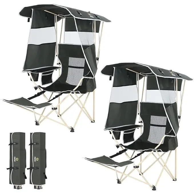 2-Pack Green w/Footrest