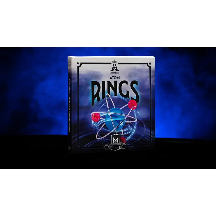 ATOM RINGS, Gimmicks and Instructions by Apprentice Magic