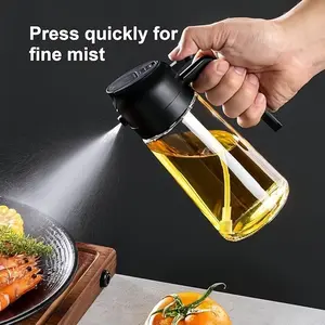 Multifunctional Glass Oil Sprayer with Handle, Olive Oil Sprayer, Ideal for Cooking, Baking, Frying, Kitchen Tool, Global Selection