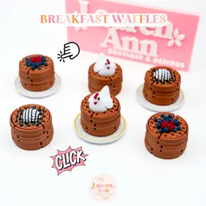 Breakfast Waffle Clickers