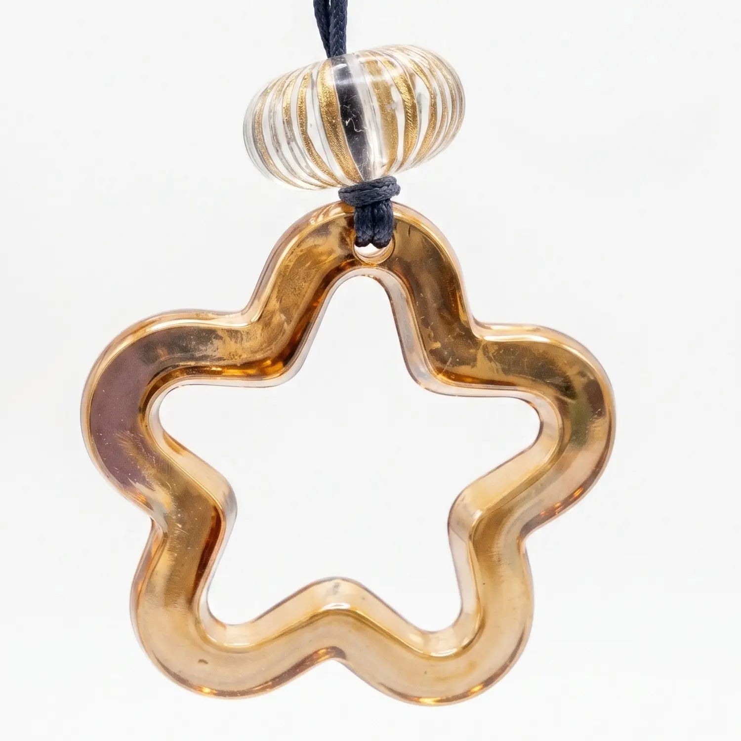 Star Necklace - Beaded Star Necklace, Y2K Jewelry, Cute Hollow Star Pendant, Trendy Fashion Accessory, Giveaway Gift, TikTok Viral Find