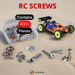RCScrewZ Stainless Screw Kit los143 for Team Losi 8IGHT-X/E 2.0 Combo 1/8 4X4 Buggy (TLR04012) | PRO