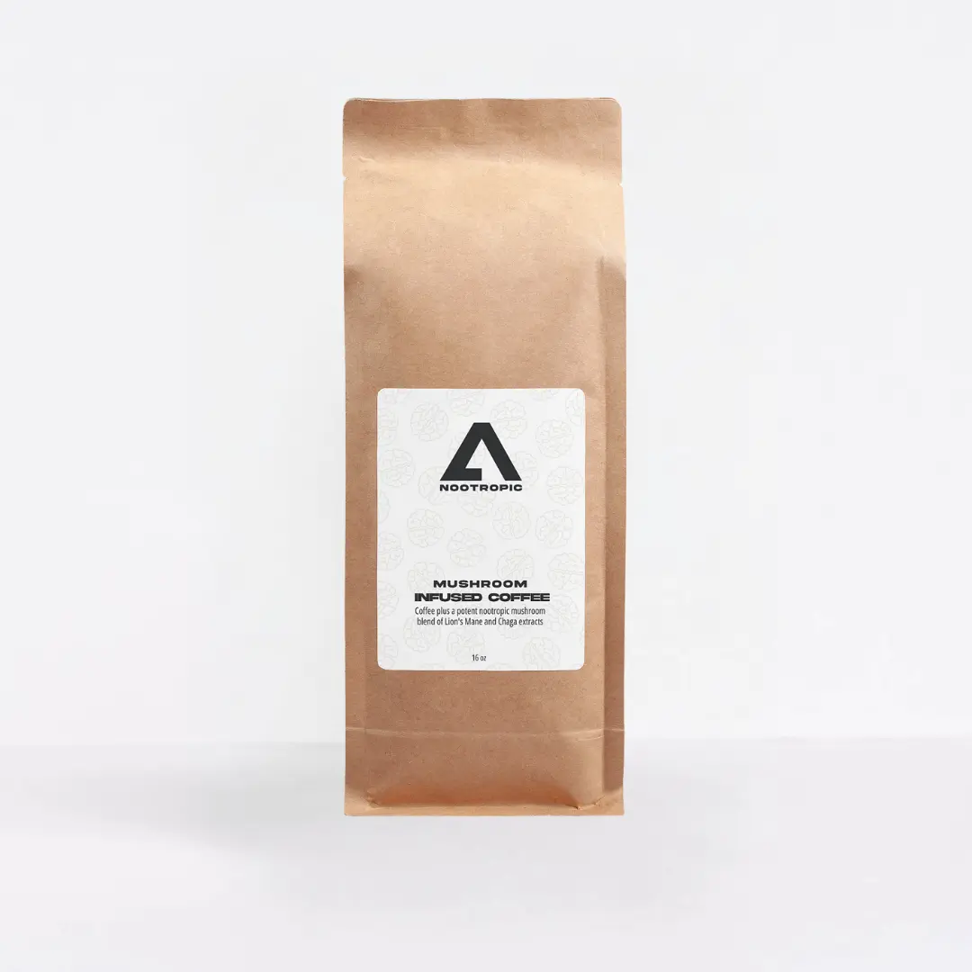 NOOTROPIC COFFEE | Lion’s Mane & Chaga Infused Supplement