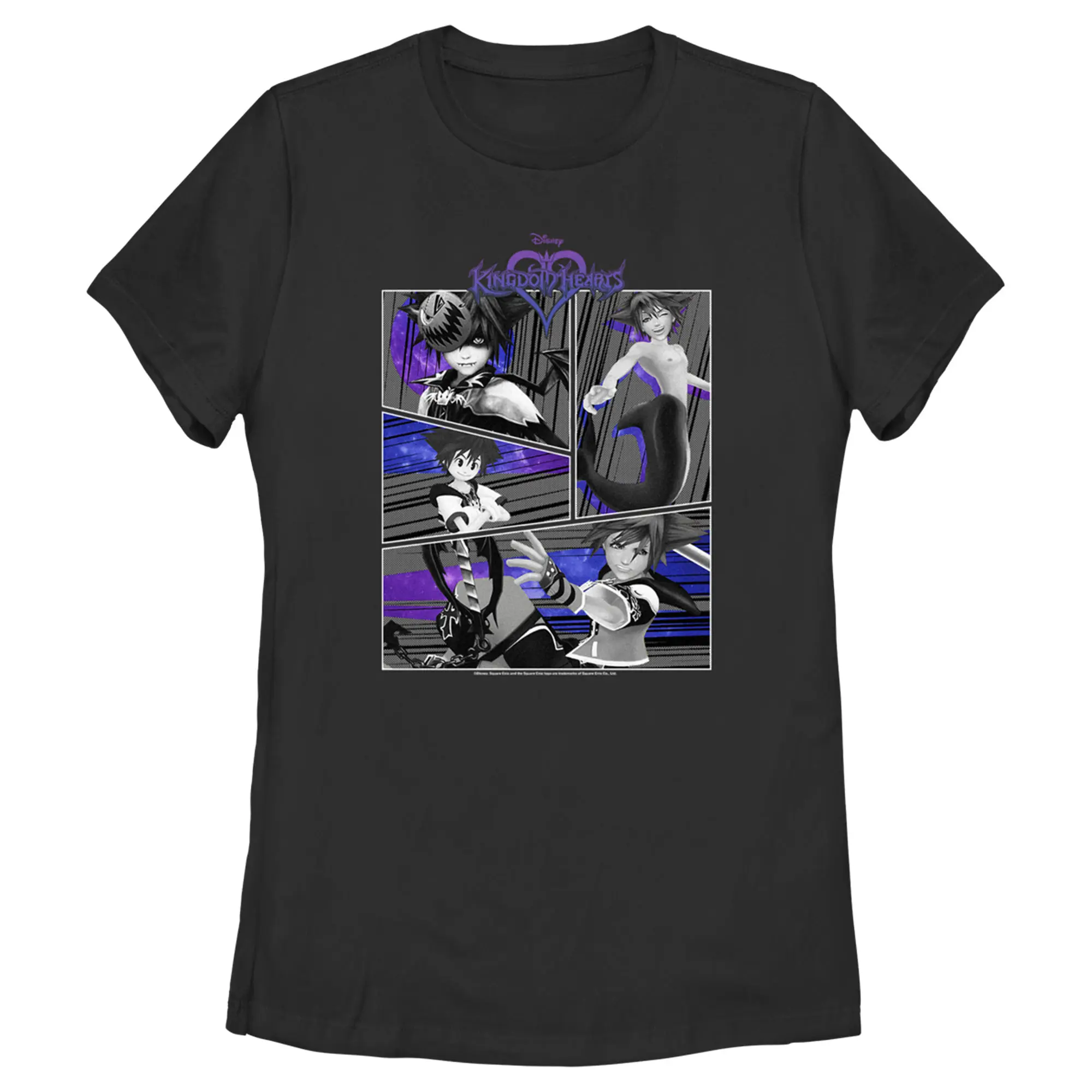 Women's Kingdom Hearts 1 Sora Different Styles T-Shirt