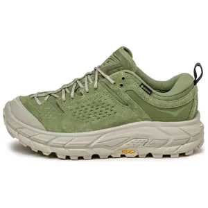 HOKA ONE ONE Tor Ultra LO TP GORE-TEX Hiking Shoes for Men and Women with Waterproof Breathable Traction Trending Shoes, House White Official Shoes to Get / Maison Mihara