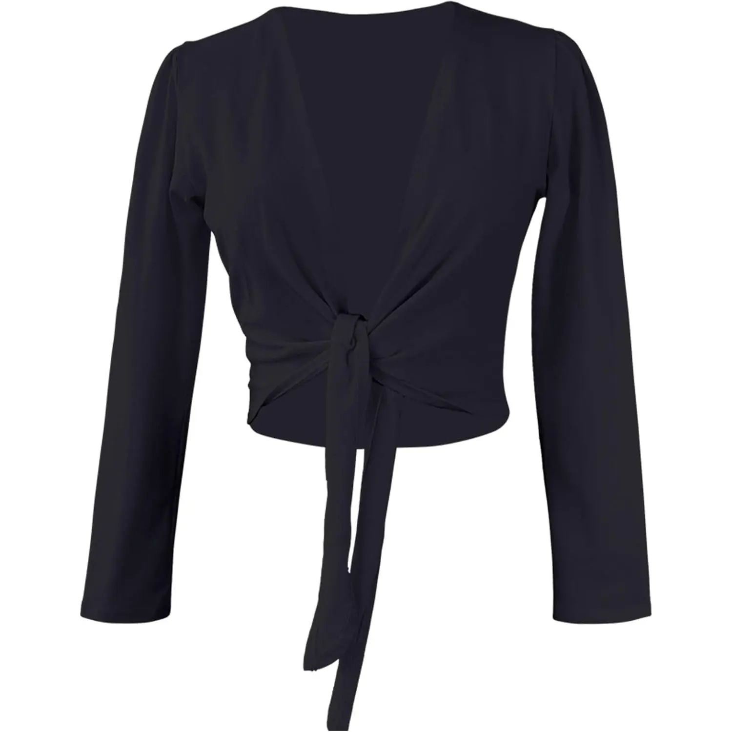 Girl's Women's Dance Top Wrap Cotton Cardigan Shrug Sweater for Ballet
