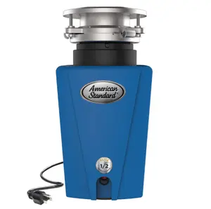 American Standard Elite ASE50 1/2 HP Continuous Feed Kitchen Garbage Disposal with Power Cord