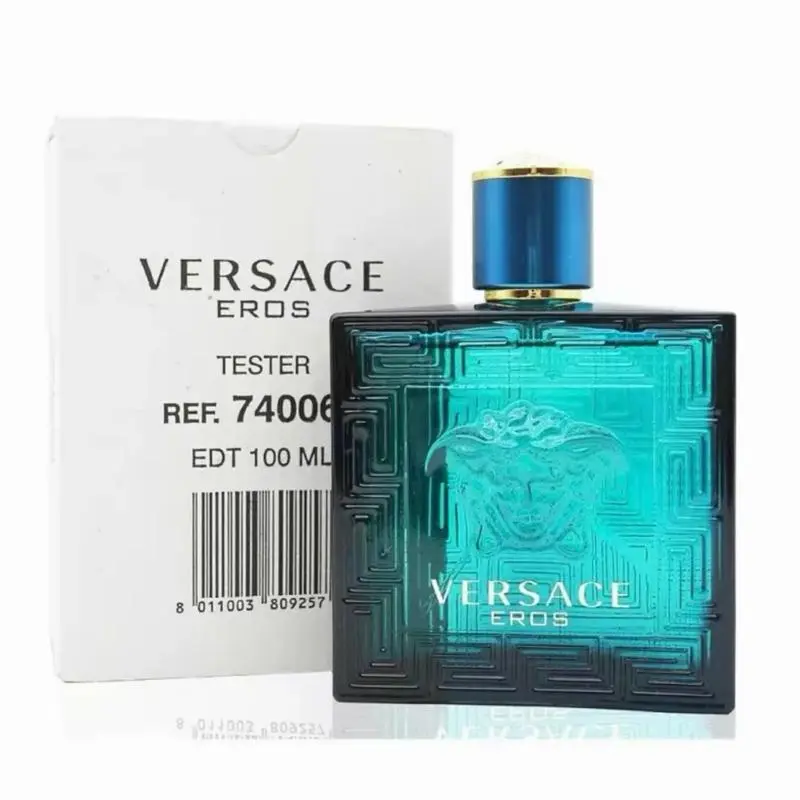 Versace Eros Eau de Toilette for Men 3.4 oz 100ml Spray Tester Bottle Bold Iconic Fragrance Versace Eros Eau de Toilette for Men 3.4 oz 100ml Spray Tester Bottle Bold Iconic Fragrance