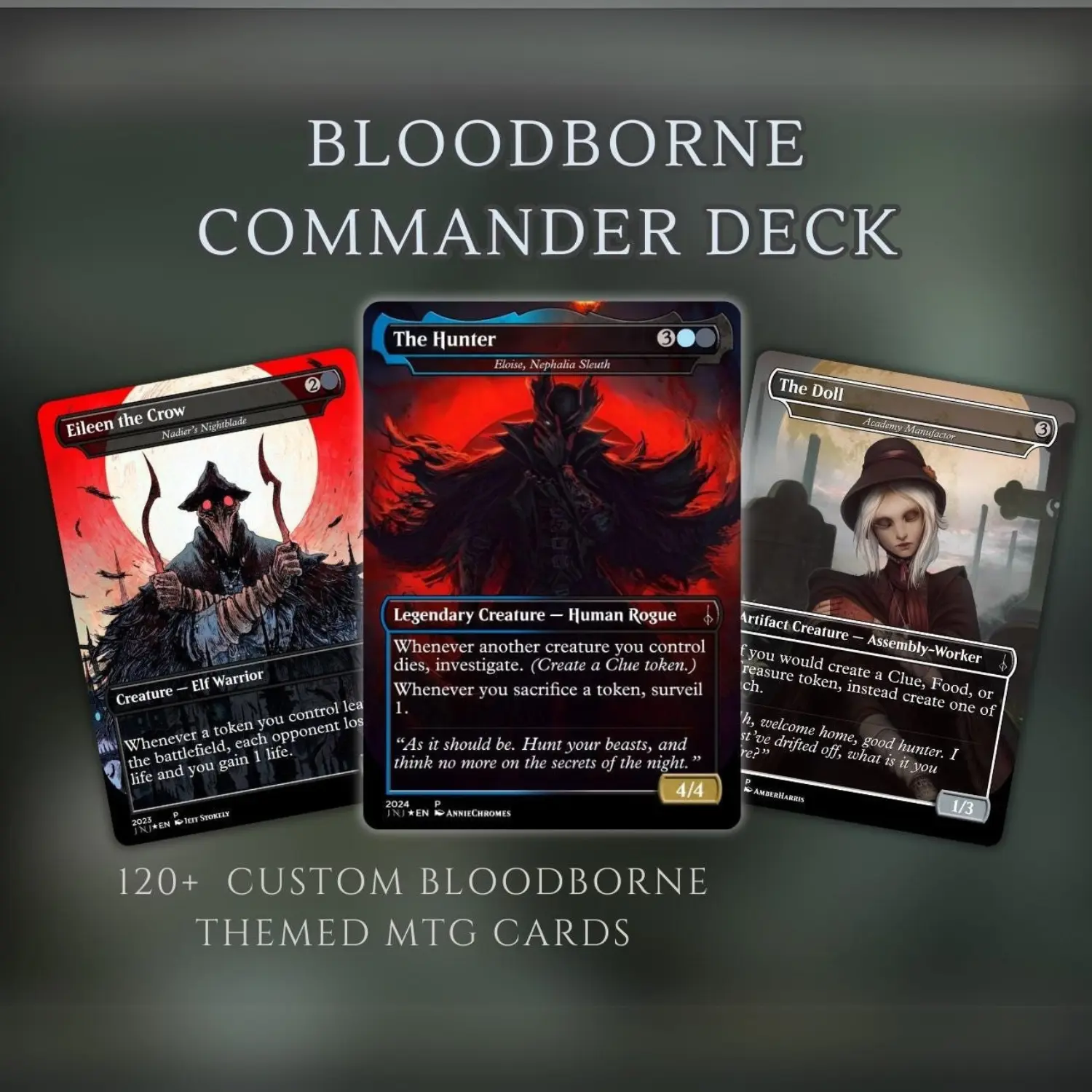 Bloodborne Themed Commander Deck Proxies, Aristocrat/Artifact Combo, 120+ Cards - TikTok Shop Bloodborne Themed Commander Deck Proxies, Aristocrat/Artifact Combo, 120+ Cards - TikTok Shop