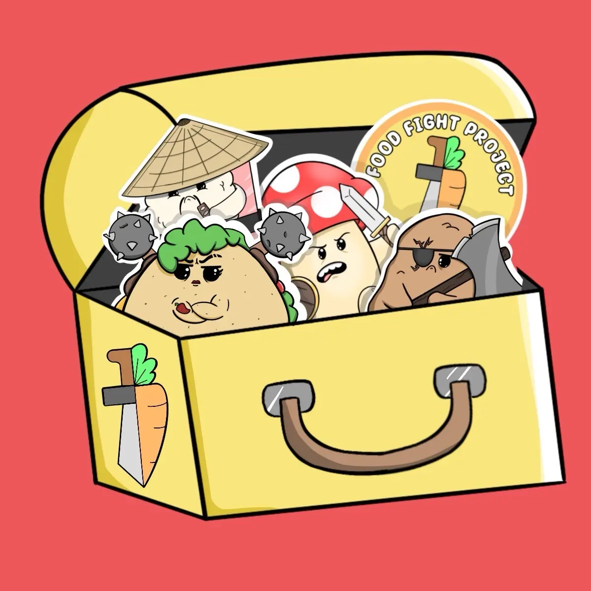Lunch Box Sticker Bundlee