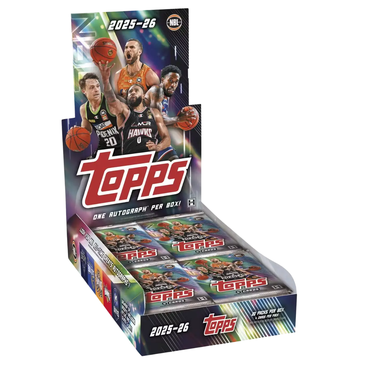 2025-26 Topps NBL Basketball Hobby Box