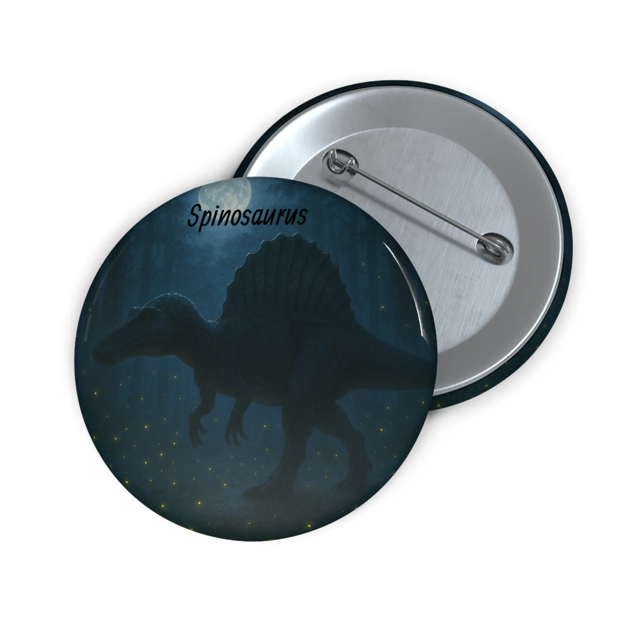 Spinosaurus Custom Pin Buttons