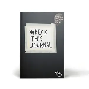 Destroy Your Stress! Creative Art Therapy Notebook, Book Journal, Tear Draw Doodle at Will, Unlock New Poses & Ideas, Perfect Gift for Artists