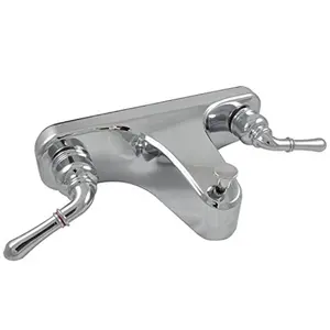 Danco  8 in. Mobile Home Offset Tub & Shower Faucet - Chrome