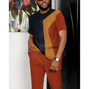 New European And American Men's Casual Shirt Walking Suit