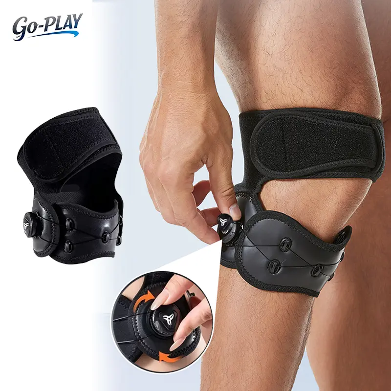 1PC Unisex Customizable Gel Pad Patellaband - Adjustable Knee Support Protective Gear, Stabilizer Brace for Meniscus & Arthritis Care, Ideal for Sports Protection to Relieve Discomfort and Protect Your Knees
