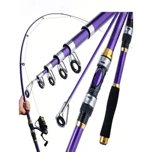 2.01m 2.67m 3.33m Rotating Fishing Rod Maximum Drag 10kg Ultra-light Carbon Fiber Portable Telescopic Fishing Rod Suitable for Trout Carp Bass