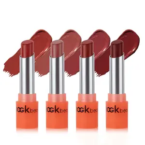 Lipstick Creamy Smooth Hydrating High Pigment Natural Glow Long-Lasting Lightweight Easy to Apply Multi-Shade for Daily, Date Night, Party, Photo Ready Lipgloss Makeup Glossy Cosmetic Moisture Moisturize Moisturizer Hydrate Moisturizing