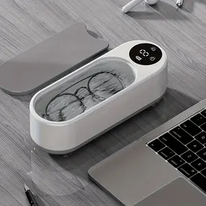 Multi-Purpose Cleaning Box for Glasses Jewelry Makeup Brushes, Multifunction Vibration Wave Suitable for Office Home Use, Single Item Model Xinghao Qxj-2