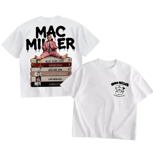 Album M.A.C Shirt, Tiny Desk T-Shirt Vintage Graphic Rap Tee Unisex Hip Hop Outfit Gift For Fans All Seasons